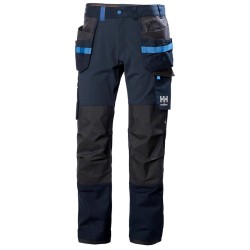 Kelnės HELLY HANSEN Oxford 4X Cons Pant C52, juodos/mėlynos