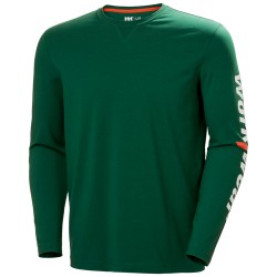 Marškinėliai ilgomis rankovėmis HELLY HANSEN HHWW Graphic, žali, L