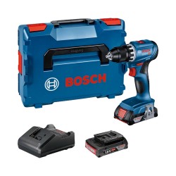 Akumuliatorinis suktuvas-gręžtuvas BOSCH GSR 18V-45 2x2,0Ah