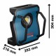 Akumuliatorinis LED prožektorius BOSCH GLI 18V-10000 C Solo 2