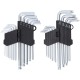 22 dalių šešiakampių ir Torx raktų rinkinys KS TOOLS 3