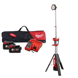 Pastatomas LED žibintas MILWAUKEE M18 SAL2-502B