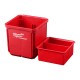Dėžutės MILWAUKEE Packout 10x10cm, 2vnt. 3