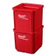 Dėžutės MILWAUKEE Packout 10x10cm, 2vnt. 1