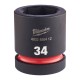 Šešiakampė smūginė galvutė MILWAUKEE SHW 1" 34mm 1