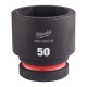 Šešiakampė smūginė galvutė MILWAUKEE SHW 1" 50mm 1