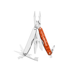 Daugiafunkcinis įrankis LEATHERMAN Juice S2 Cinnabar Orange