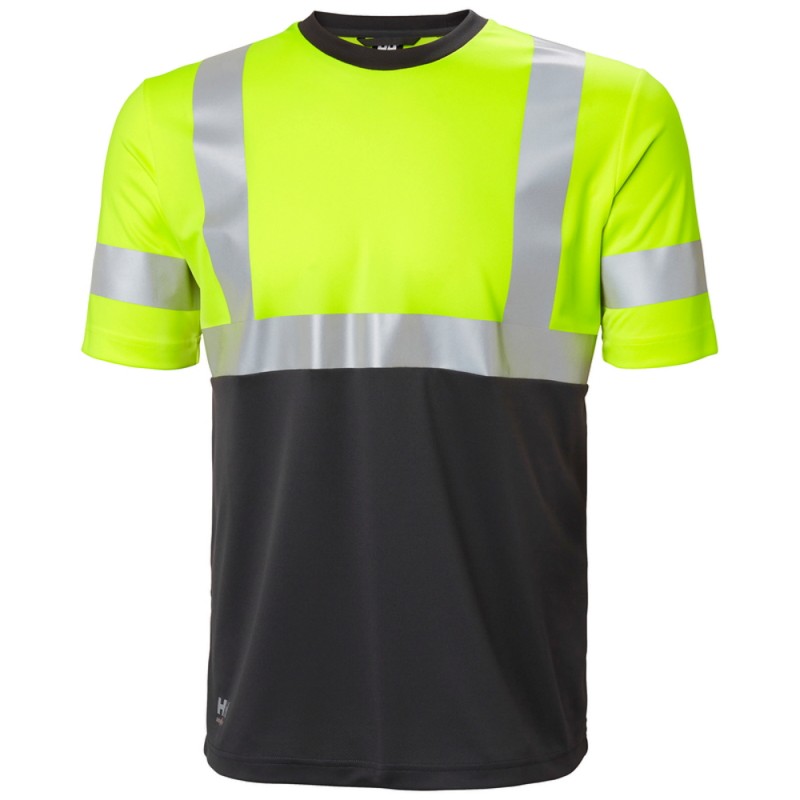 T-särk HELLY HANSEN Addvis T-shirt CL1, kollane 1 T-särk HELLY HANSEN Addvis T-shirt CL1, kollane 1