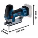 Juhtmeta puusaag BOSCH GST 18V-155 SC CT Solo 3