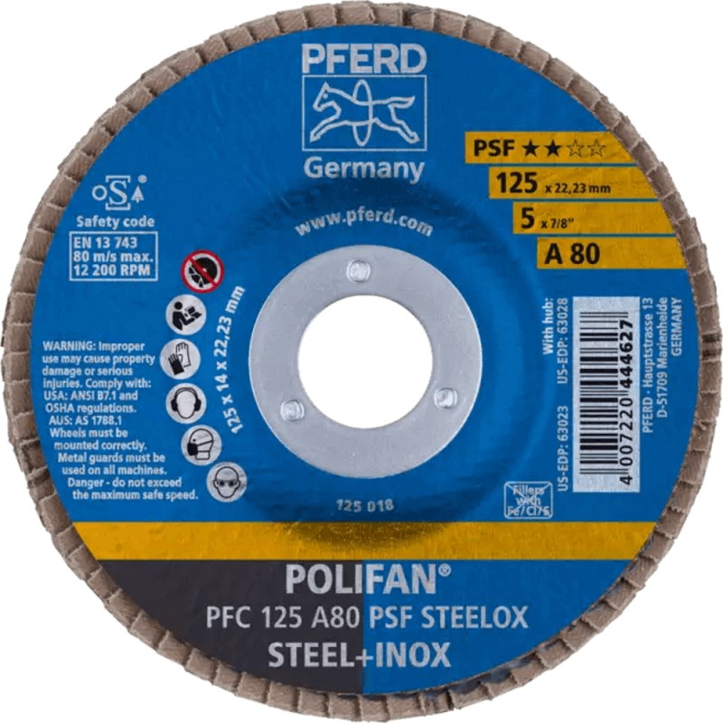 Lihvketas PFERD PFC125 A PSF 80 1