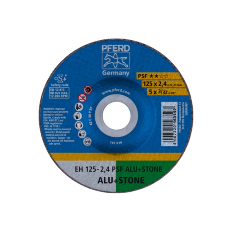 Kivilõikeketas PFERD EH PSF Alu Stone 125x2,4 mm 1