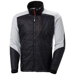 Jope HELLY HANSEN Kensington Insulated Jacket, must/valge