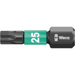 Atsuktuvo antgalis WERA 867/1 IMP DC Torx TX25 25mm