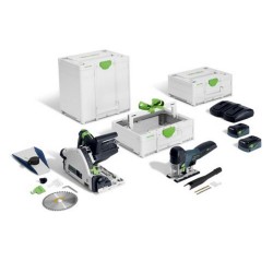 Kombineeritav aku kombikomplekt saagimistöödeks FESTOOL Combo 18V