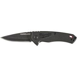 Kokkupandav nuga MILWAUKEE Hardline 64mm, must