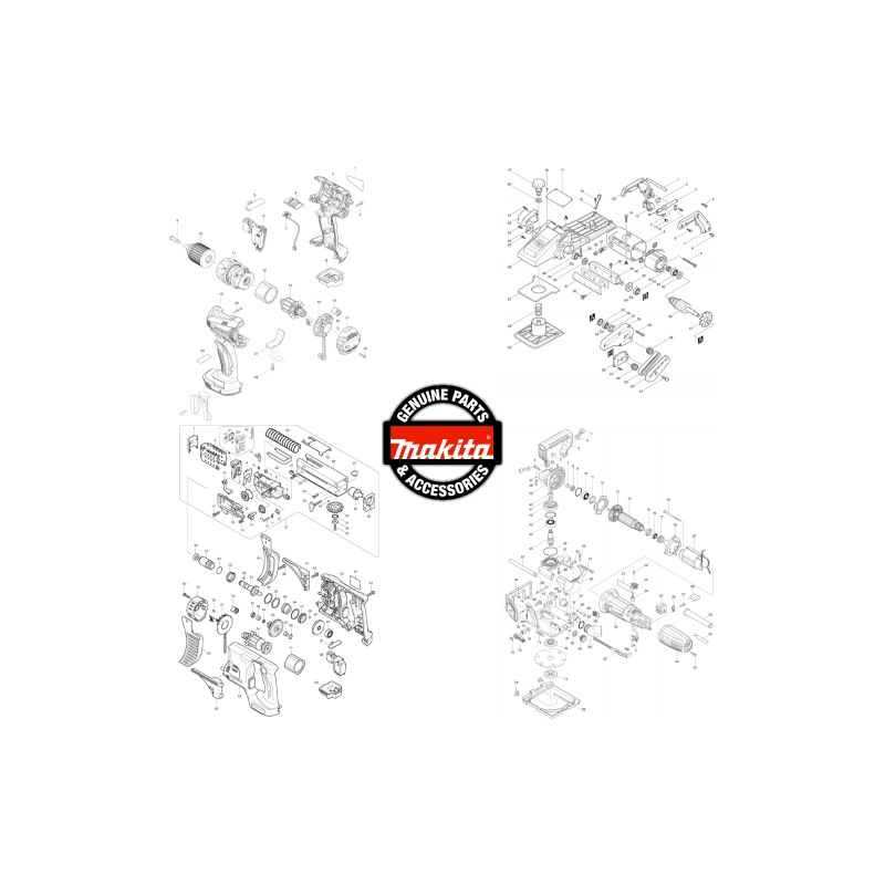 Makita 453353-0 OEM Safety Cover Replacement – Fits Multiple Makita Power Tool Models