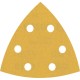 Šlifavimo popierius BOSCH Expert C470, Delta šlifuokliams, 93 mm, G 320, 5 vnt. 1