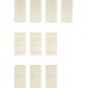 Šlifavimo tinklelių rinkinys BOSCH Expert M480, 93 x 186 mm, 10 vnt. 1
