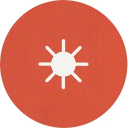Šlifavimo diskas BOSCH Expert R782 Prisma Ceramic Fibre Disc, 180 mm, 22,23 mm, G 120