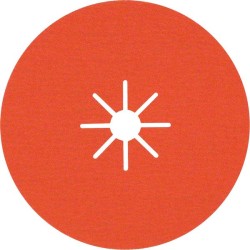 Šlifavimo diskas BOSCH Expert R782 Prisma Ceramic Fibre Disc, 180 mm, 22,23 mm, G 80