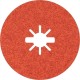 Šlifavimo diskas BOSCH Expert R782 Prisma Ceramic X-LOCK Fibre Disc 125 mm, 22,23 mm, G 36, 5 vnt. 1