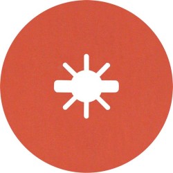 Šlifavimo diskas BOSCH Expert R782 Prisma Ceramic X-LOCK Fibre Disc, 115 mm, 22,23 mm, G 120