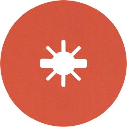 Šlifavimo diskas BOSCH Expert R782 Prisma Ceramic X-LOCK Fibre Disc, 115 mm, 22,23 mm, G 60