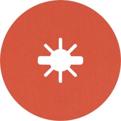 Šlifavimo diskas BOSCH Expert R782 Prisma Ceramic X-LOCK Fibre Disc, 115 mm, 22,23 mm, G 80