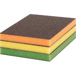 Šlifavimo kempinėlė BOSCH Expert S473 Standard, 98 x 120 x 13 mm, M, F, SF, 3 vnt.
