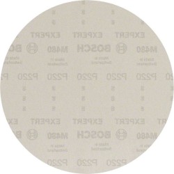 Šlifavimo tinklelis BOSCH Expert M480, gipso kartono plokščių šlifuokliams, 225 mm, G 220, 25 vnt.