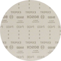 Šlifavimo tinklelis BOSCH Expert M480, gipso kartono plokščių šlifuokliams, 225 mm, G 400, 25 vnt.