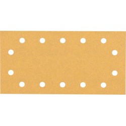 Šlifavimo popierius BOSCH Expert C470, vibraciniams šlifuokliams, su 14 skylių, 115 x 230 mm, G 100 50 vnt.