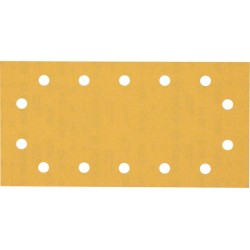 Šlifavimo popierius BOSCH Expert C470, vibraciniams šlifuokliams, su 14 skylių, 115 x 230 mm, G 240 10 vnt.