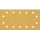 Šlifavimo popierius BOSCH Expert C470, vibraciniams šlifuokliams, su 14 skylių, 115 x 230 mm, G 320 10 vnt. 1