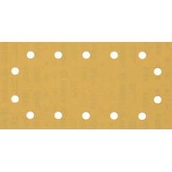 Šlifavimo popierius BOSCH Expert C470, vibraciniams šlifuokliams, su 14 skylių, 115 x 230 mm, G 320 50 vnt.