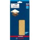 Šlifavimo popierius BOSCH Expert C470, vibraciniams šlifuokliams, su 14 skylių, 115 x 230 mm, G 40 10 vnt. 2