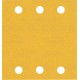 Šlifavimo popierius BOSCH Expert C470, vibraciniams šlifuokliams, su 6 skylėmis, 115 x 107 mm, G 240 10 vnt. 1