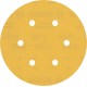 Šlifavimo popierius BOSCH Expert C470, vibraciniams šlifuokliams, su 6 skylėmis, 150 mm, G 400, 50 vnt. 1