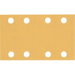 Šlifavimo popierius BOSCH Expert C470, vibraciniams šlifuokliams, su 8 skylėmis, 80 x 133 mm, G 120 10 vnt.