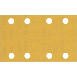 Šlifavimo popierius BOSCH Expert C470, vibraciniams šlifuokliams, su 8 skylėmis, 80 x 133 mm, G 320 10 vnt.