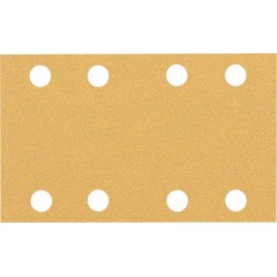 Šlifavimo popierius BOSCH Expert C470, vibraciniams šlifuokliams, su 8 skylėmis, 80 x 133 mm, G 80 10 vnt.