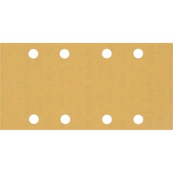 Šlifavimo popierius BOSCH Expert C470, vibraciniams šlifuokliams, su 8 skylėmis, 93 x 186 mm, G 120 50 vnt.