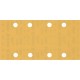 Šlifavimo popierius BOSCH Expert C470, vibraciniams šlifuokliams, su 8 skylėmis, 93 x 186 mm, G 400 10 vnt. 1