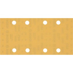 Šlifavimo popierius BOSCH Expert C470, vibraciniams šlifuokliams, su 8 skylėmis, 93 x 186 mm, G 400 10 vnt.
