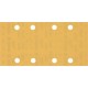 Šlifavimo popierius BOSCH Expert C470, vibraciniams šlifuokliams, su 8 skylėmis, 93 x 186 mm, G 400 50 vnt. 1