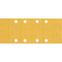 Šlifavimo popierius BOSCH Expert C470, vibraciniams šlifuokliams, su 8 skylėmis, 93 x 230 mm, G 400 10 vnt.