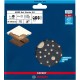Šlifavimo rinkinys BOSCH Expert M480, vibraciniams šlifuokliams,150 mm 7 vnt. 2