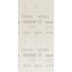 Šlifavimo tinklelis BOSCH Expert M480 vibraciniams šlifuokliams, 115 x 230 mm, G 400, 10 vnt. 1
