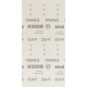Šlifavimo tinklelis BOSCH Expert M480 vibraciniams šlifuokliams, 115 x 230 mm, G 400, 50 vnt. 1