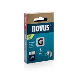 Laiad klambrid NOVUS G 11/6, 1200tk.